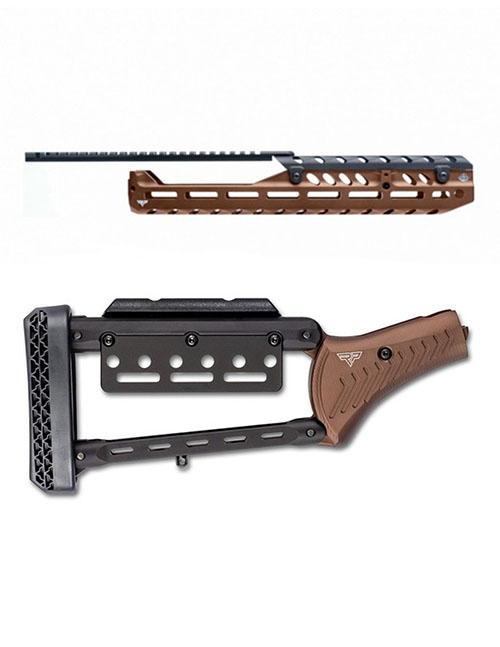 Das Pewview Marlin End Cap Lever Rifle Set bietet eine moderne Ästhetik, optimierte Ergonomie, vielseitige Montageoptionen und ist leicht und robust.